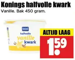 Dirk Konings halfvolle kwark aanbieding