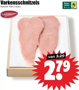 Dirk Varkensschnitzels aanbieding