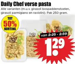 Dirk Daily Chef verse pasta aanbieding