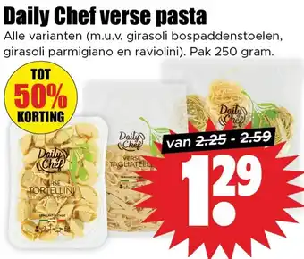 Dirk Daily Chef verse pasta aanbieding