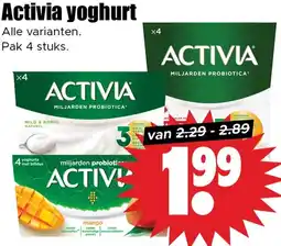 Dirk Activia yoghurt aanbieding