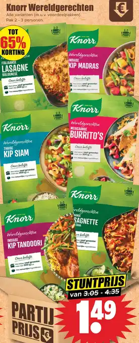 Dirk Knorr Wereldgerechten aanbieding