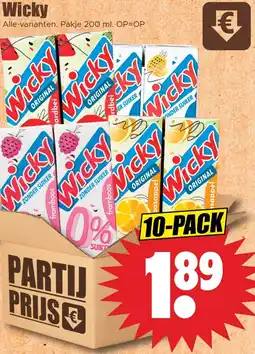 Dirk Wicky aanbieding