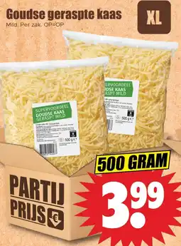 Dirk Goudse geraspte kaas aanbieding