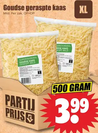 Dirk Goudse geraspte kaas aanbieding