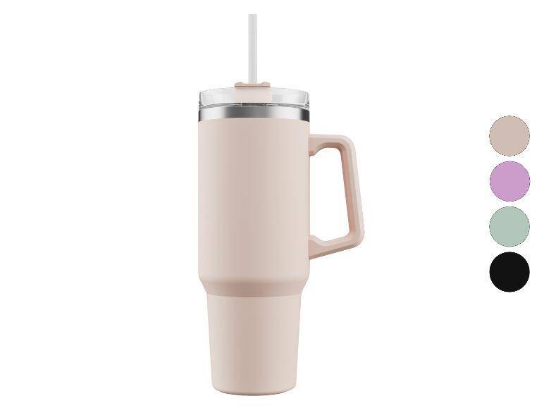 Maucircol 16oz Sneeuwbol Tumbler met handvat, voorgeboorde