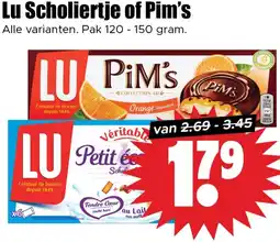 Dirk Lu Scholiertje of Pim's aanbieding