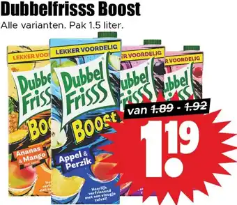 Dirk Dubbelfrisss Boost aanbieding