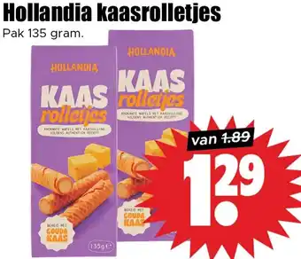 Dirk Hollandia kaasrolletjes aanbieding