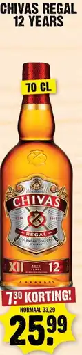 Dirk Chivas Regal 12 years aanbieding