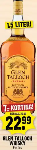 Dirk Glen Talloch Whisky aanbieding