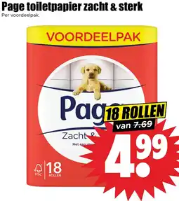 Dirk Page toiletpapier zacht & sterk aanbieding
