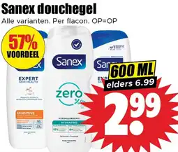 Dirk Sanex douchegel aanbieding