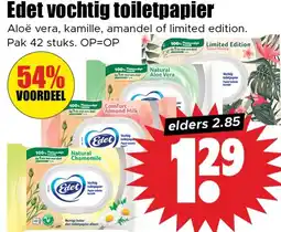 Dirk Edet vochtig toiletpapier aanbieding