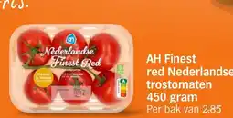 Albert Heijn AH Finest red Nederlandse trostomaten aanbieding