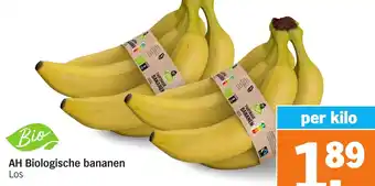 Albert Heijn AH Biologische bananen aanbieding