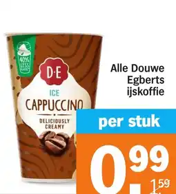 Albert Heijn Alle Douwe Egberts ijskoffie aanbieding