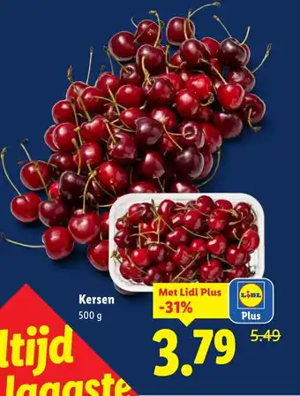 Lidl Kersen aanbieding