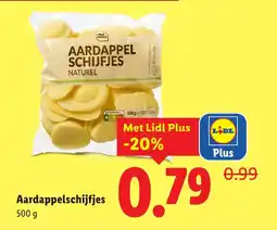 Lidl Aardappelschijfjes aanbieding