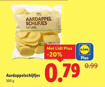 Lidl Aardappelschijfjes aanbieding