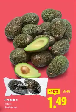 Lidl Avocado aanbieding