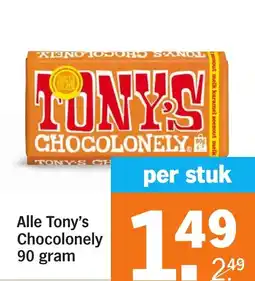 Albert Heijn Alle Tony's Chocolonely aanbieding