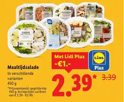 Lidl Maaltijdsalade aanbieding