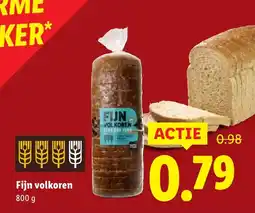 Lidl Fijn volkoren aanbieding