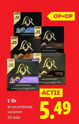 Lidl L'Or aanbieding