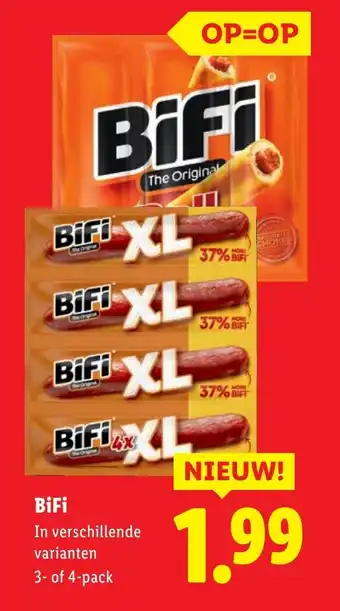 Lidl BiFi aanbieding