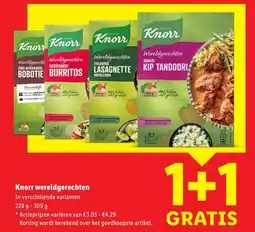 Lidl Knorr wereldgerechten aanbieding