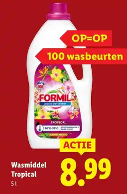 Lidl Wasmiddel Tropical aanbieding