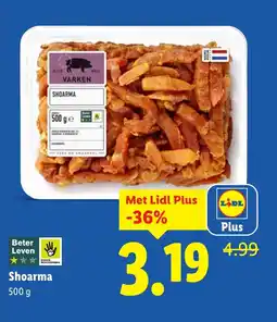 Lidl Shoarma aanbieding