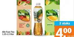 Albert Heijn Alle Fuze Tea aanbieding