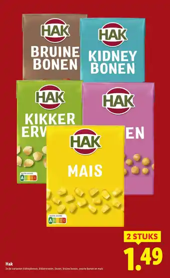 Lidl Hak aanbieding