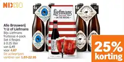Albert Heijn Alle Brouwerij 't IJ of Liefmans aanbieding