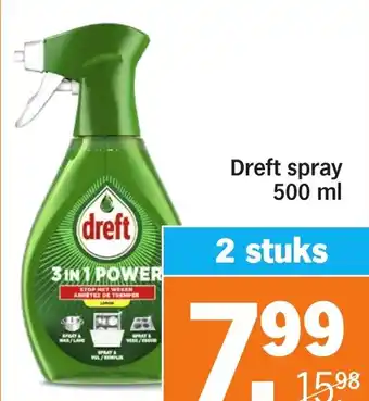 Albert Heijn Dreft spray aanbieding