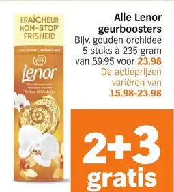 Albert Heijn Alle Lenor geurboosters aanbieding