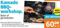Albert Heijn Kamado BBQ- workshop. aanbieding