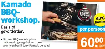 Albert Heijn Kamado BBQ- workshop. aanbieding