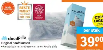 Albert Heijn Original hoofdkussen aanbieding