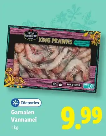 Lidl Garnalen Vannamei aanbieding