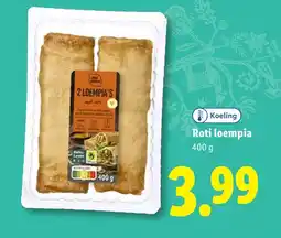 Lidl Roti loempia aanbieding