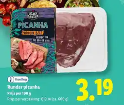 Lidl Runder picanha aanbieding