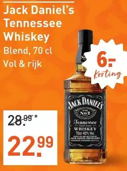 Albert Heijn Jack Daniel's Tennessee Whiskey aanbieding