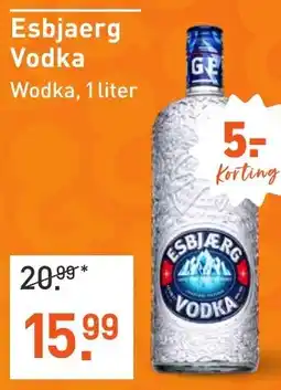 Albert Heijn Esbjaerg Vodka aanbieding