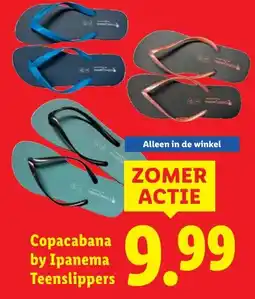 Lidl Copacabana by Ipanema Teenslippers aanbieding