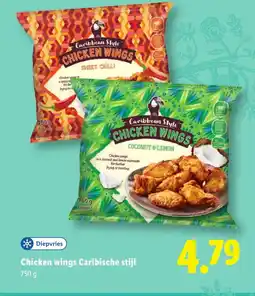 Lidl Chicken wings Caribische stijl aanbieding