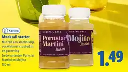 Lidl Mocktail starter aanbieding