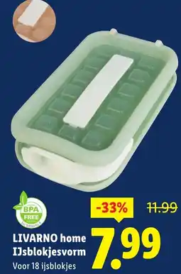 Lidl LIVARNO home IJsblokjesvorm aanbieding